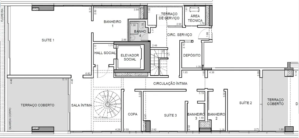 Cobertura, 3 quartos, 456 m² - Foto 5