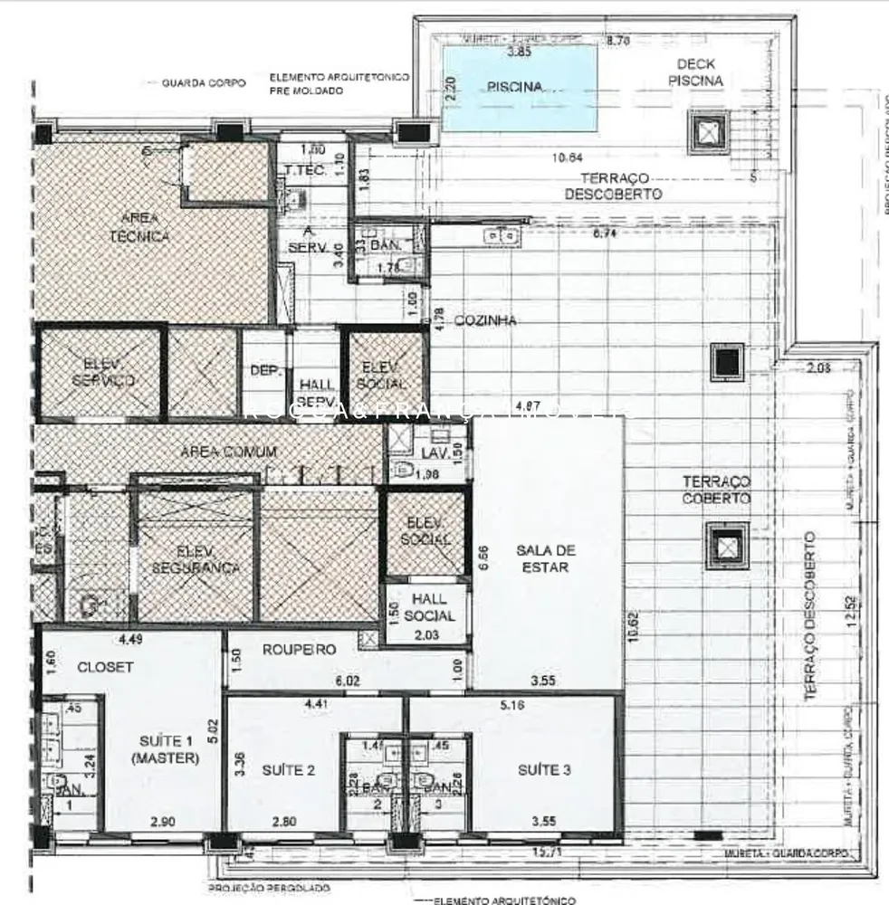 Cobertura, 3 quartos, 314 m² - Foto 13