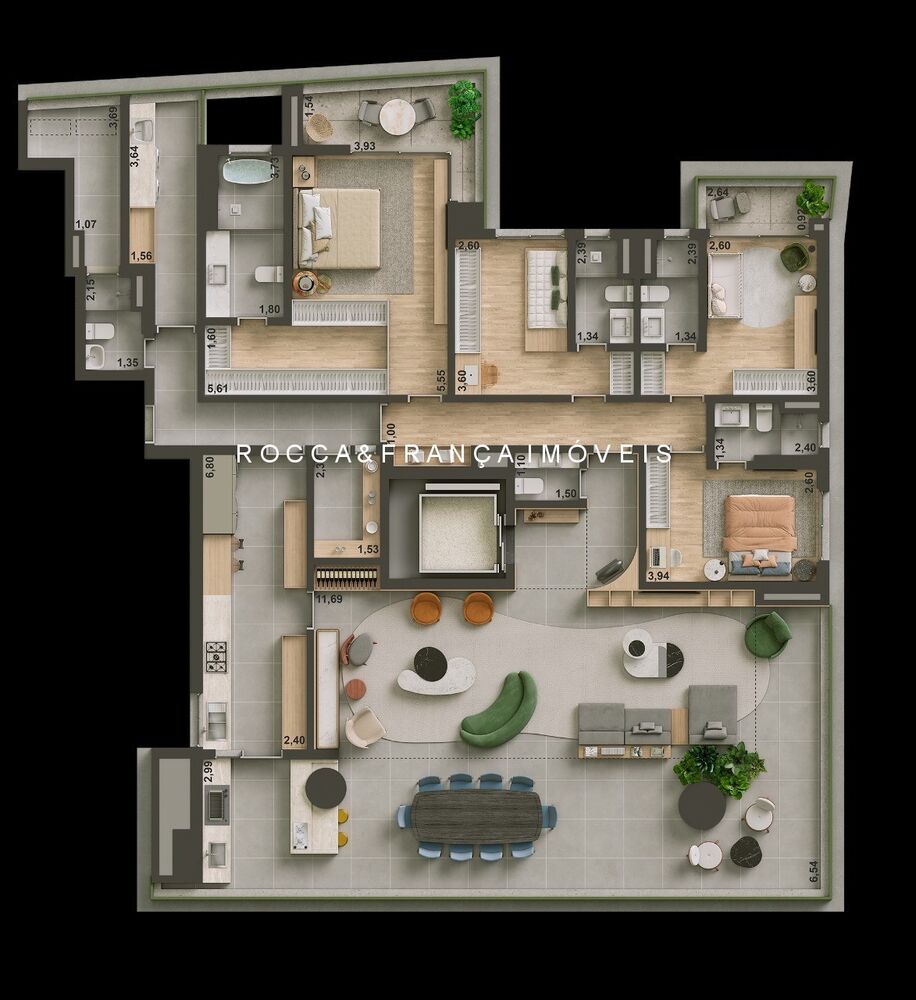 Apartamento, 4 quartos, 265 m² - Foto 7