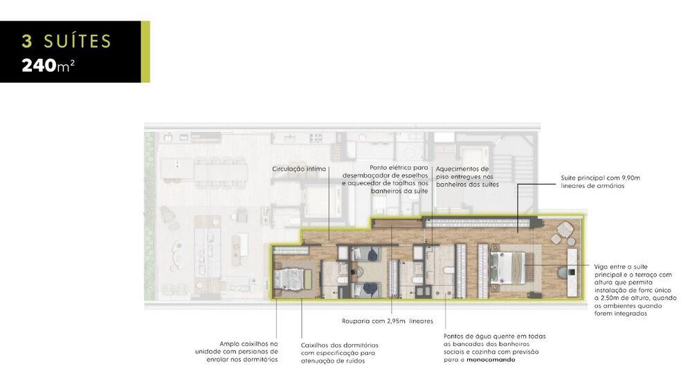 Apartamento, 3 quartos, 240 m² - Foto 23