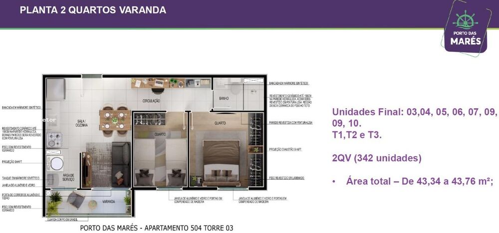 Apartamento, 2 quartos - Foto 10