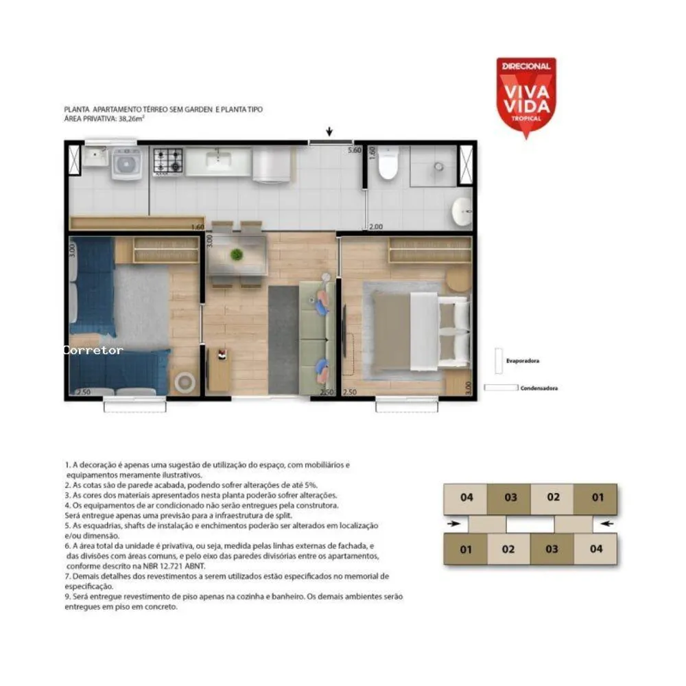 Apartamento, 2 quartos - Foto 19
