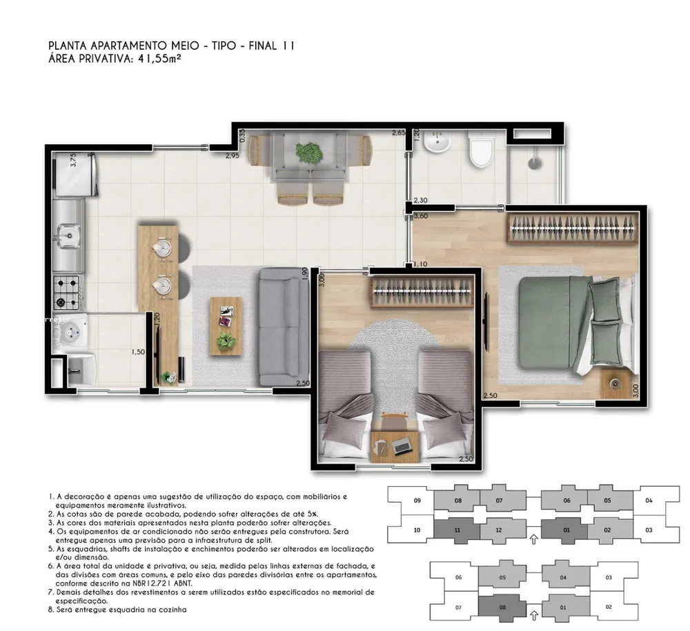 Apartamento, 2 quartos - Foto 20