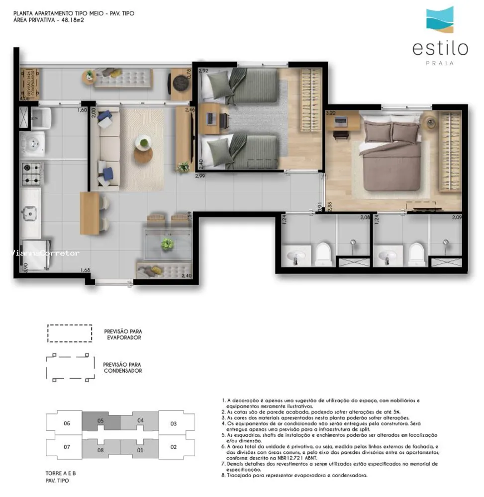 Apartamento, 2 quartos - Foto 17