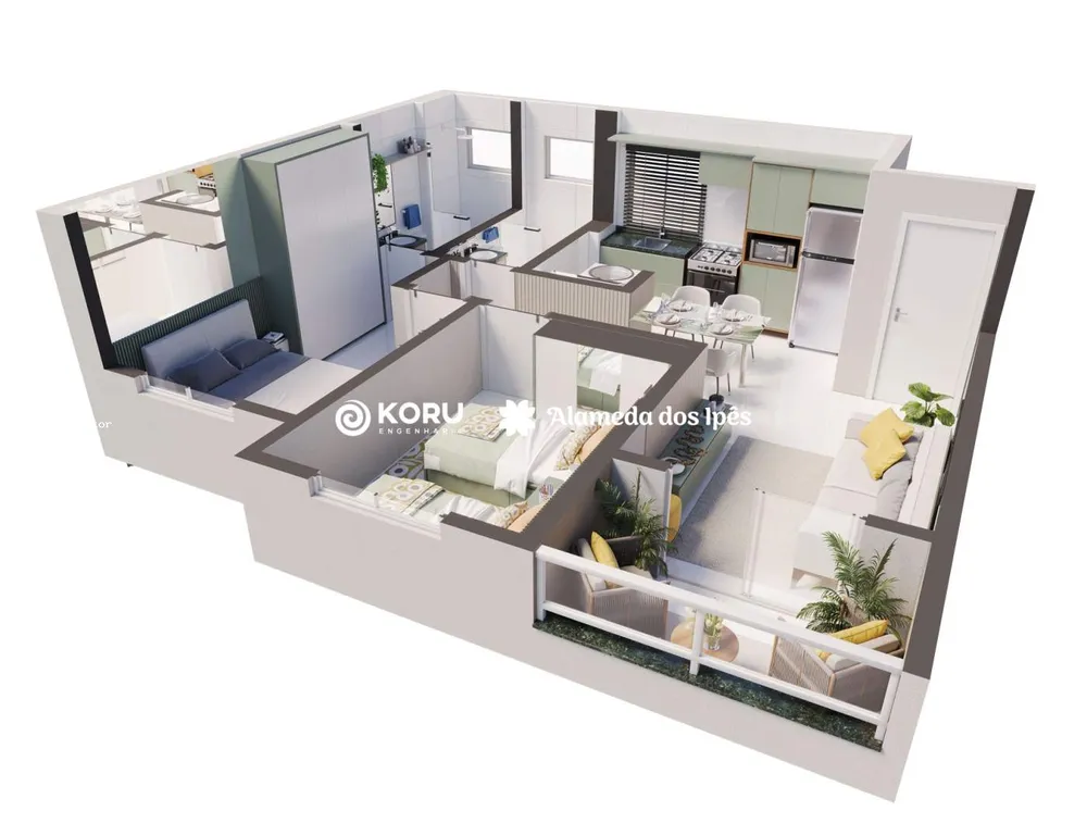 Apartamento, 2 quartos - Foto 7