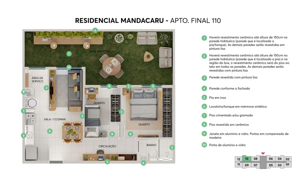 Apartamento, 2 quartos - Foto 15