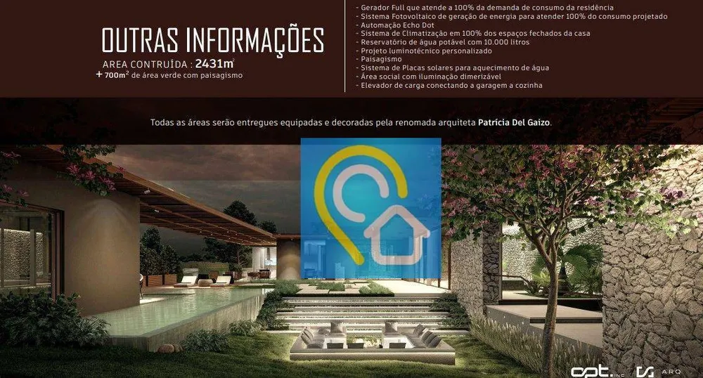 Casa de Condomínio, 5 quartos - Foto 1