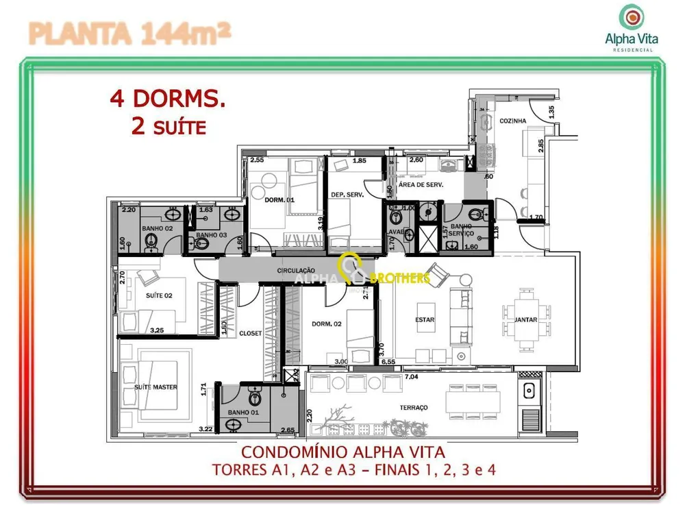 Apartamento, 3 quartos, 110 m² - Foto 15