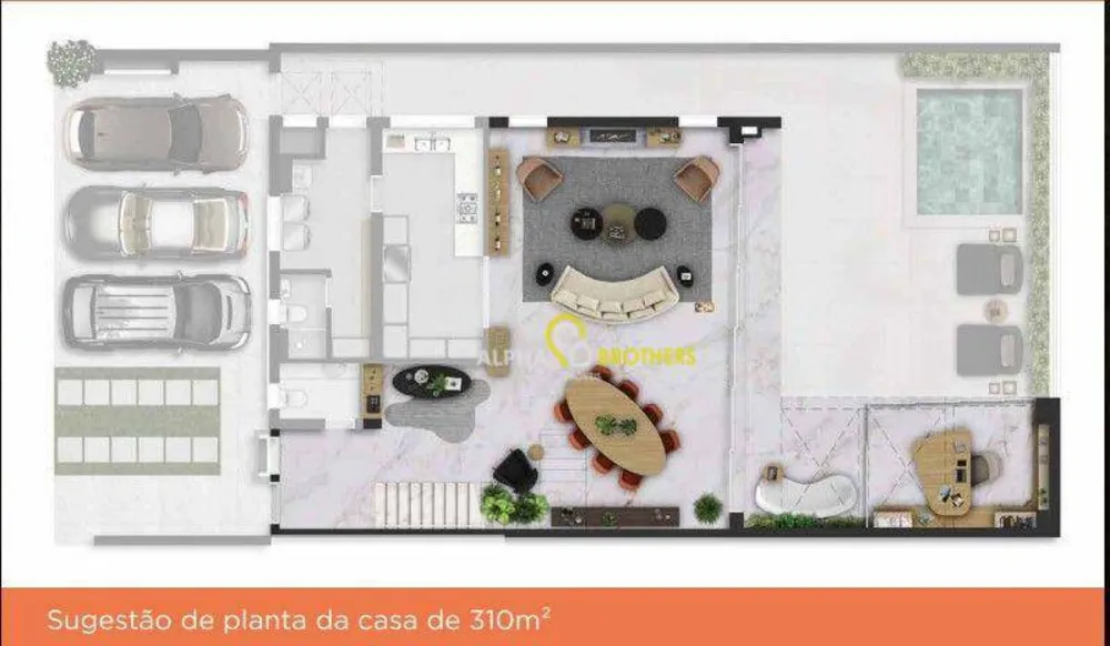 Casa de Condomínio, 4 quartos - Foto 7