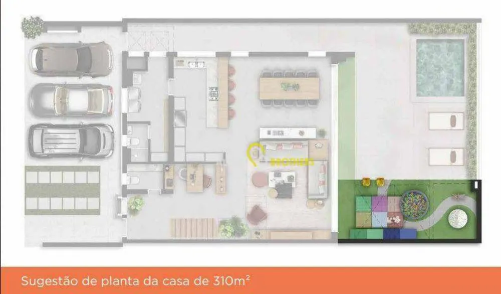 Casa de Condomínio, 4 quartos - Foto 5