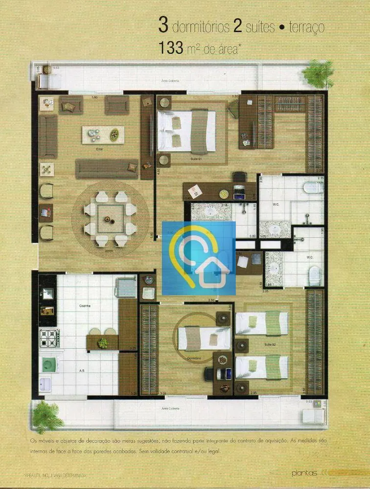 Apartamento, 3 quartos, 114 m² - Foto 7