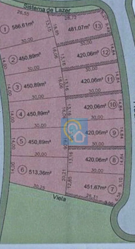 Loteamento e Condomínio, 420 m² - Foto 3