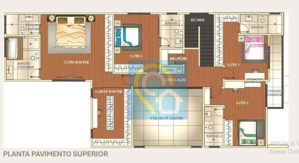 Casa de Condomínio, 4 quartos - Foto 7