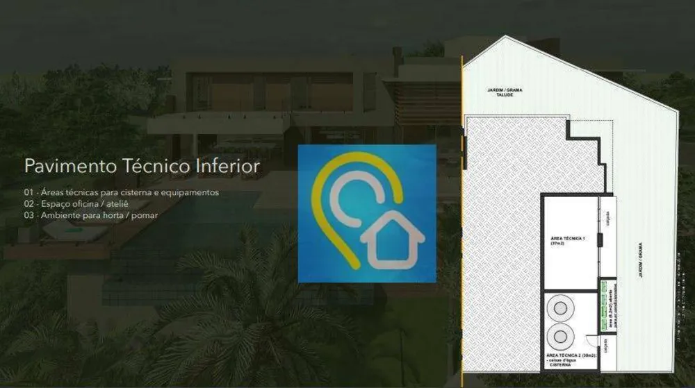 Casa de Condomínio, 4 quartos - Foto 3