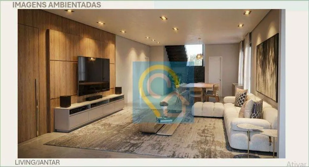 Casa de Condomínio, 3 quartos - Foto 3