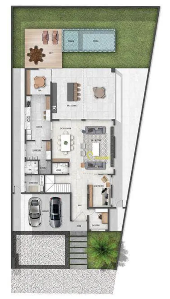 Casa de Condomínio, 4 quartos - Foto 2