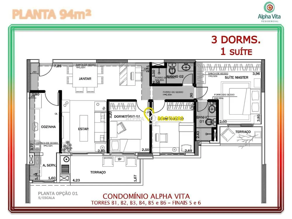 Apartamento, 3 quartos, 144 m² - Foto 14