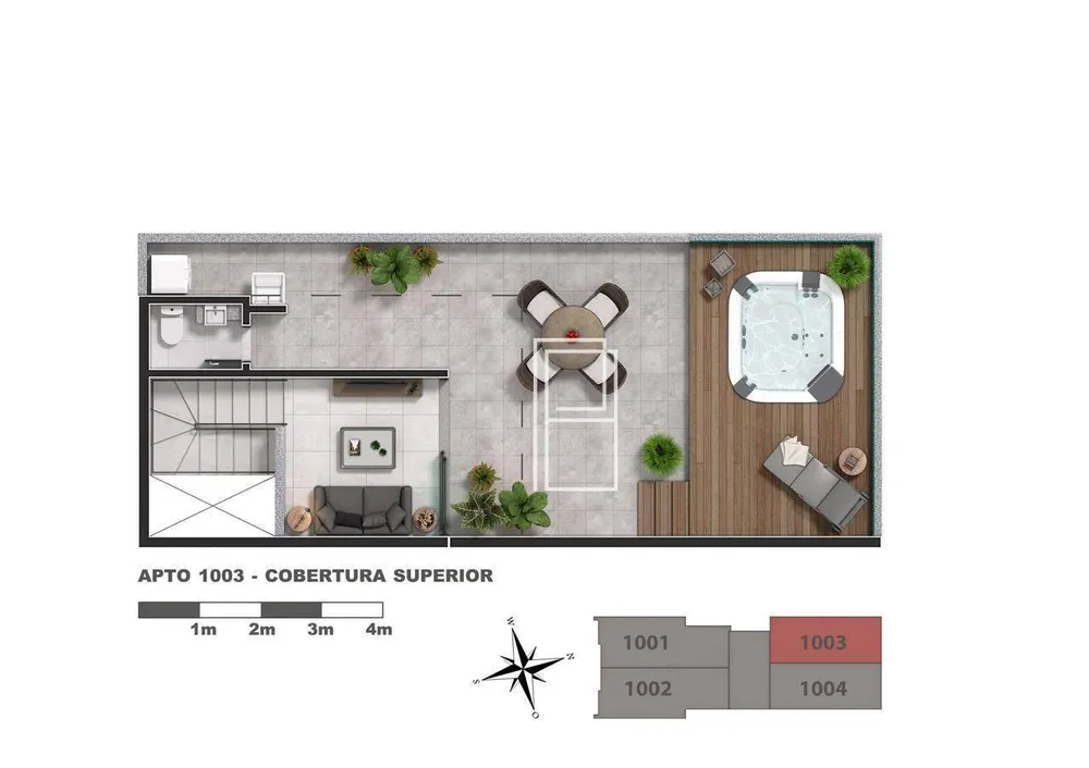 Cobertura, 2 quartos, 122 m² - Foto 10
