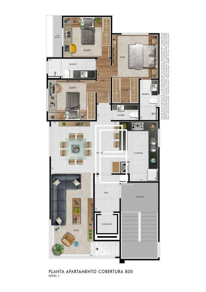 Cobertura, 4 quartos, 215 m² - Foto 13