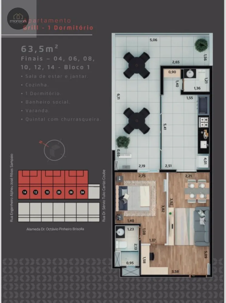 Apartamento, 2 quartos, 45 m² - Foto 5