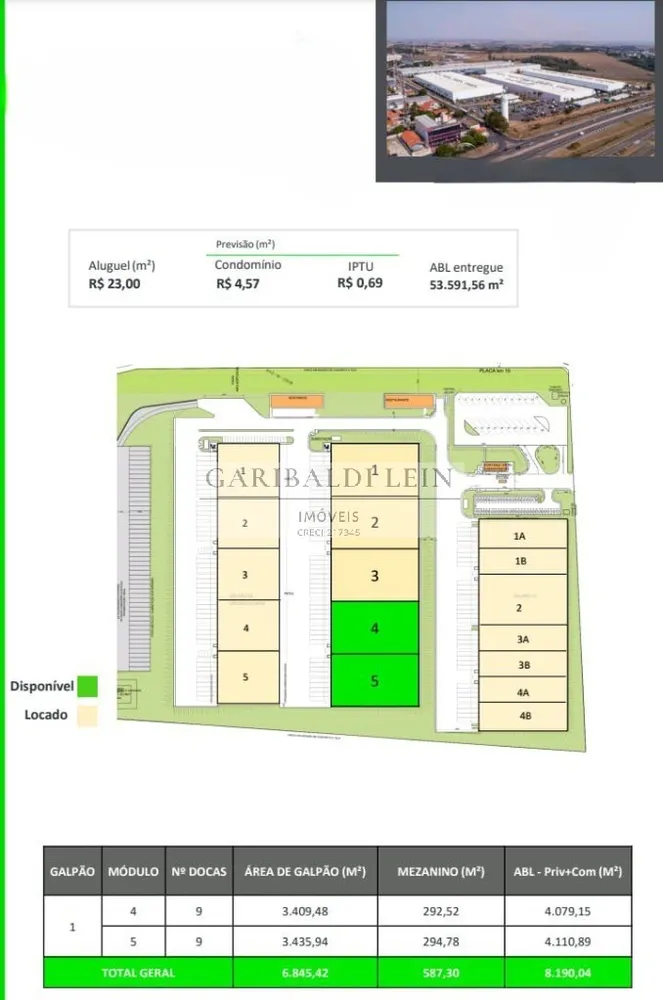 Depósito-Galpão, 4100 m² - Foto 2
