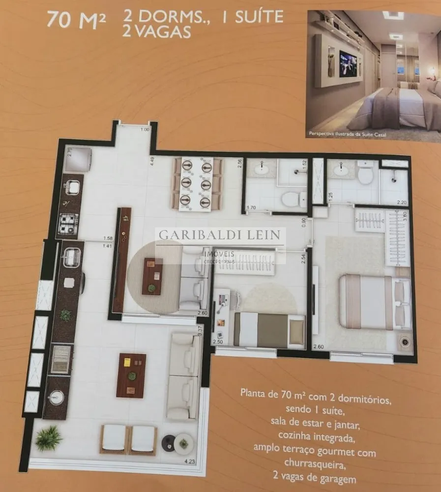 Apartamento, 2 quartos, 70 m² - Foto 11