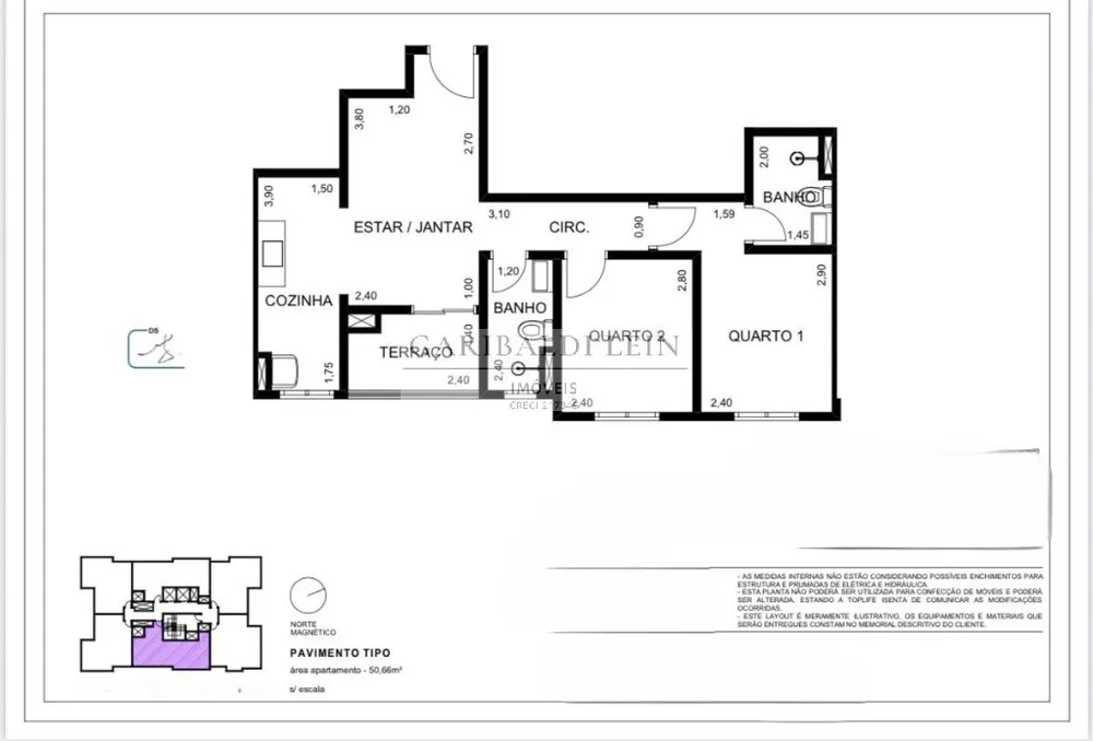 Apartamento, 2 quartos, 46 m² - Foto 6