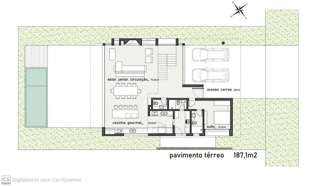 Casa de Condomínio, 4 quartos - Foto 2