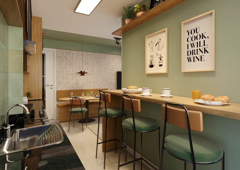 Apartamento, 1 quarto, 35 m² - Foto 5