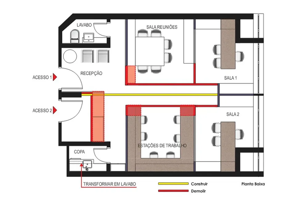 Sala-Conjunto, 65 m² - Foto 2