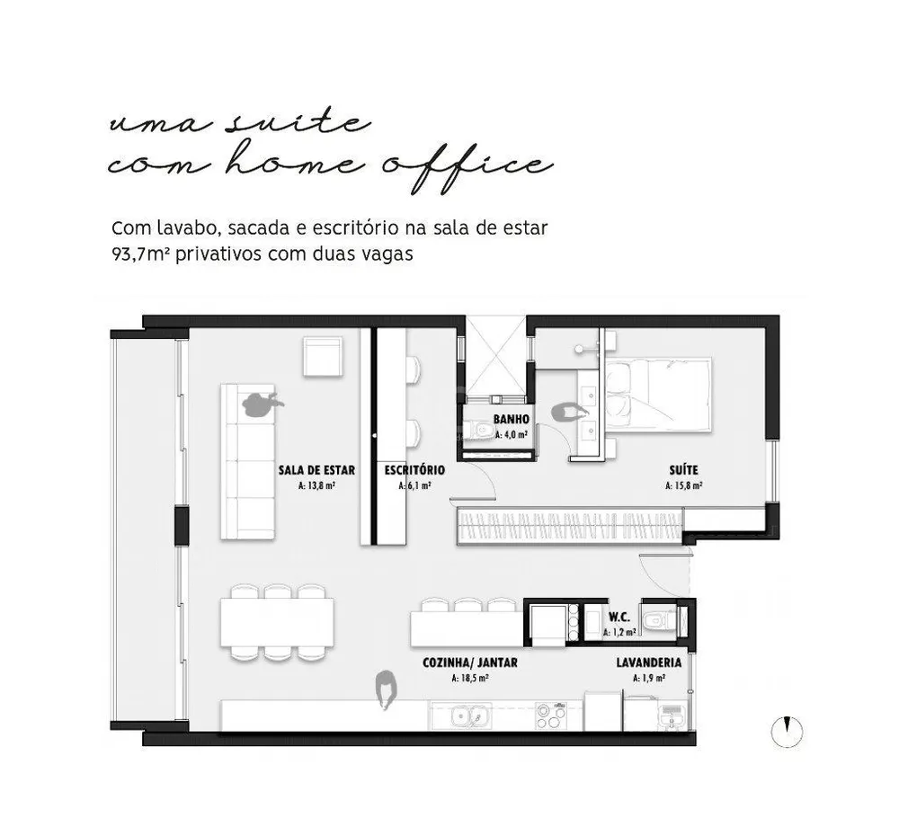 Cobertura, 3 quartos, 141 m² - Foto 6