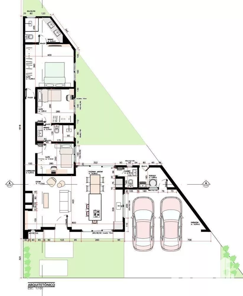 Casa de Condomínio à venda com 3 quartos, 136m² - Foto 2