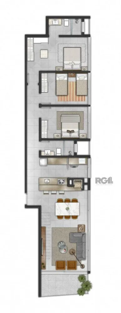 Apartamento, 3 quartos, 107 m² - Foto 5