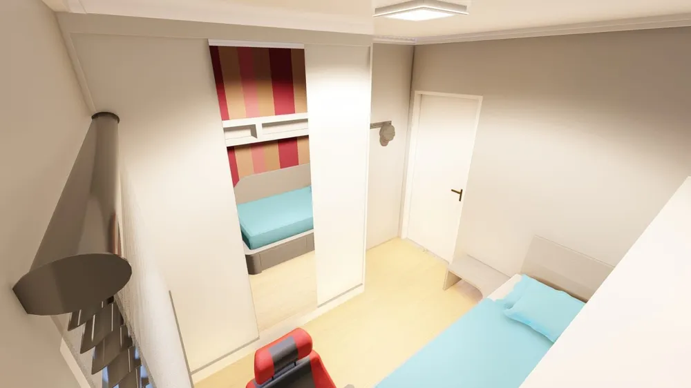 Apartamento, 1 quarto, 42 m² - Foto 3