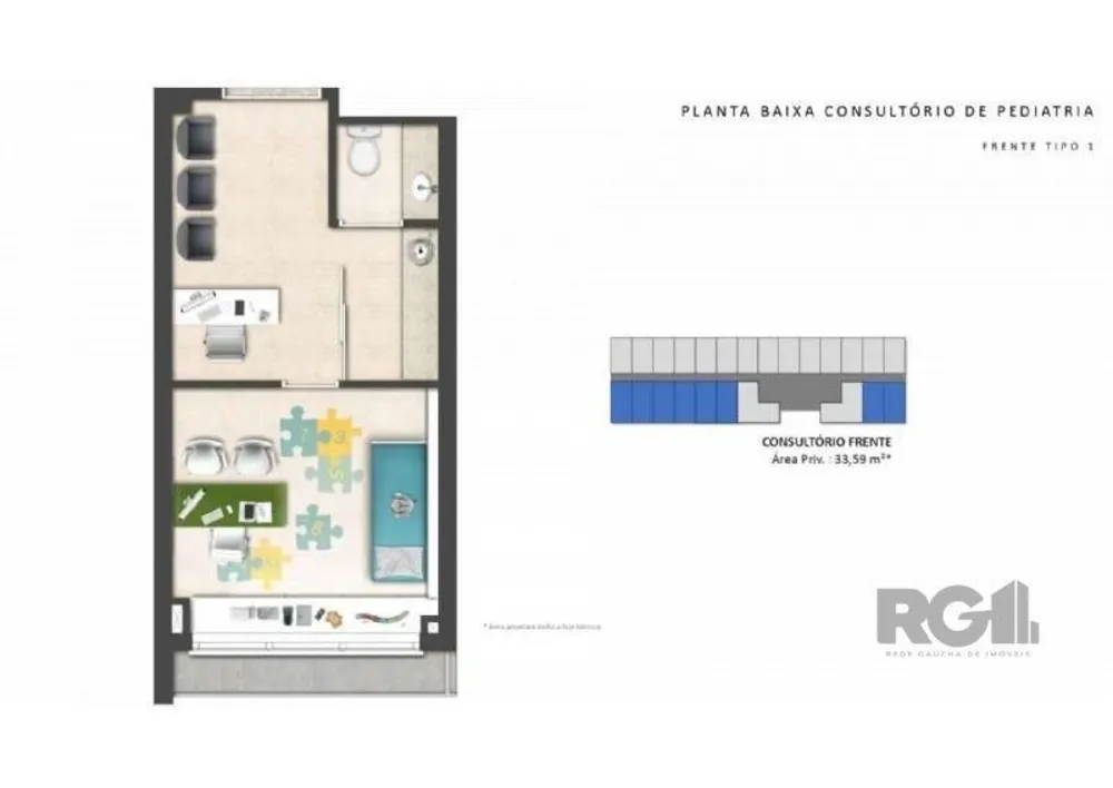 Sala-Conjunto, 35 m² - Foto 3