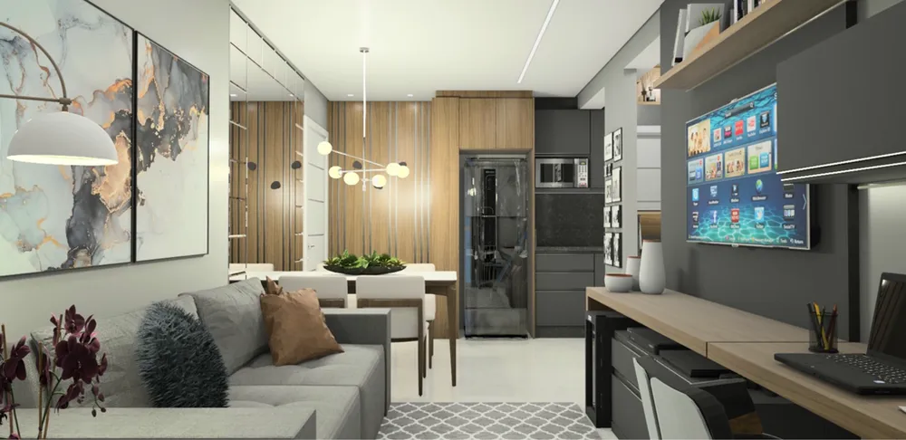 Depósito-Galpão, 45 m² - Foto 1