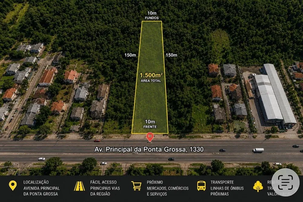 Terreno, 1501 m² - Foto 1