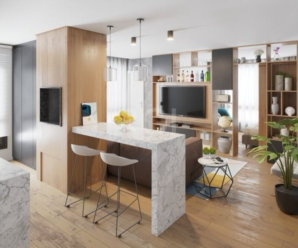 Apartamento à venda com 1 quarto, 52m² - Foto 3
