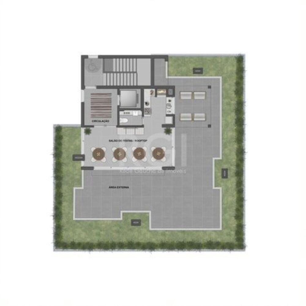 Apartamento à venda com 1 quarto, 52m² - Foto 5