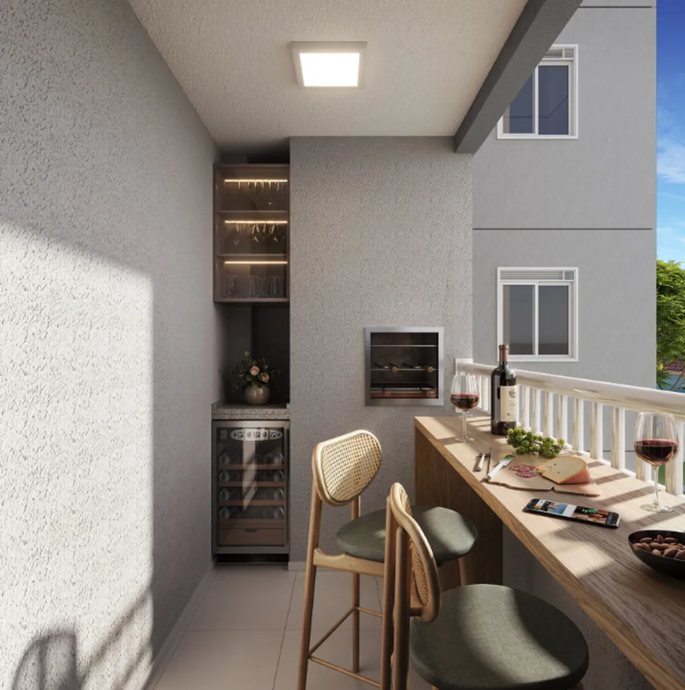 Apartamento, 2 quartos, 39 m² - Foto 2