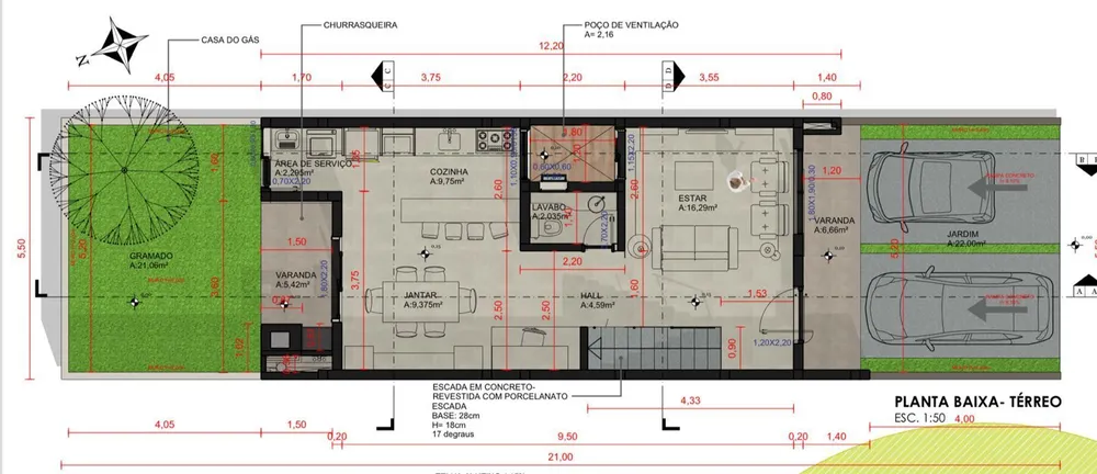 Sobrado, 3 quartos - Foto 2