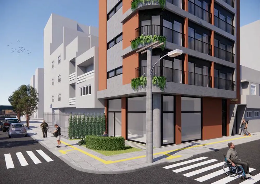 Loja-Salão, 58 m² - Foto 1