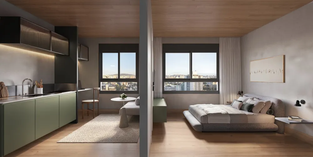 Apartamento, 1 quarto, 34 m² - Foto 3