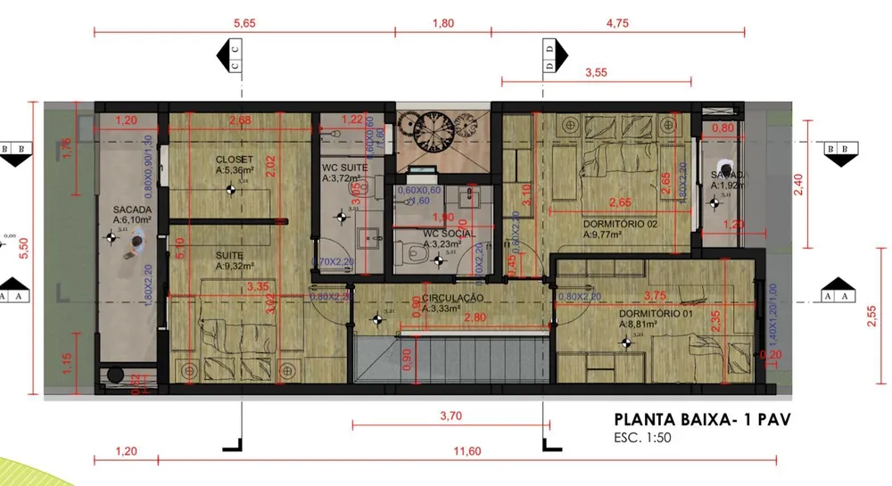 Casa de Condomínio, 3 quartos - Foto 6