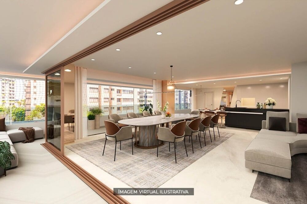 Apartamento à venda com 4 quartos, 377m² - Foto 4
