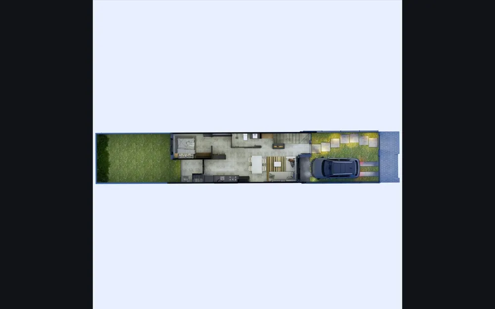 Sobrado, 3 quartos, 103 m² - Foto 1