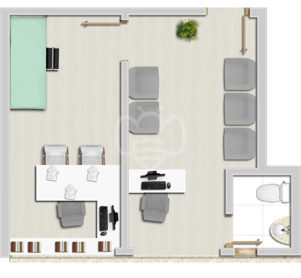 Sala-Conjunto, 25 m² - Foto 2
