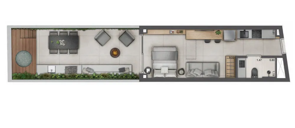 Cobertura, 3 quartos, 164 m² - Foto 5