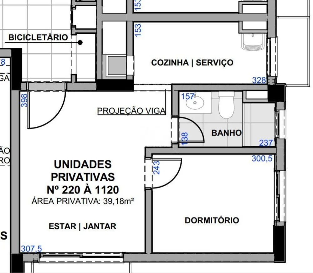 Apartamento, 1 quarto, 38 m² - Foto 8