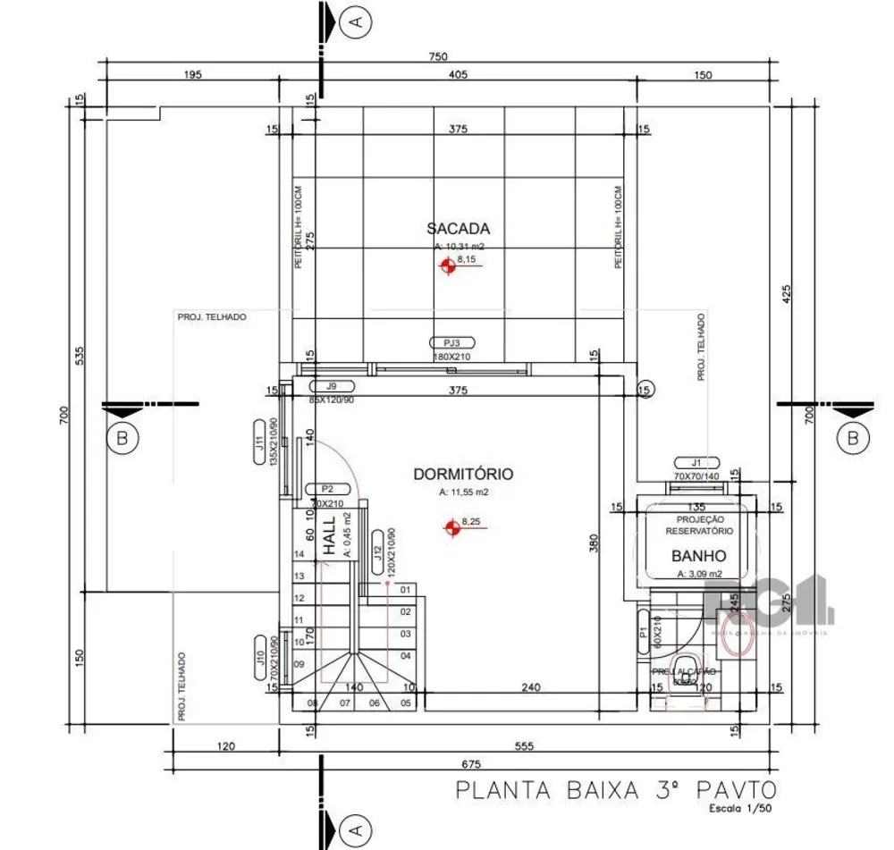 Casa de Condomínio, 3 quartos - Foto 4